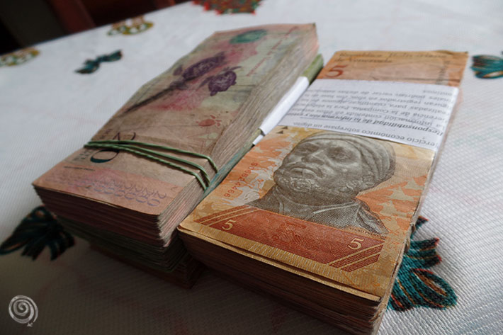 Money to travel around Venezuela