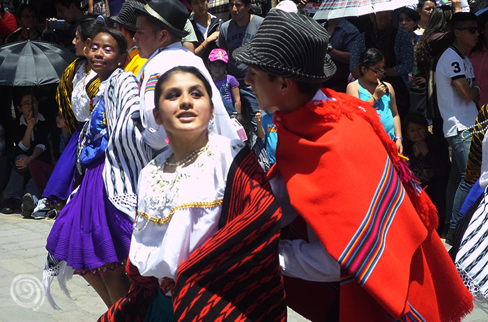 Baile típico de Ecuador